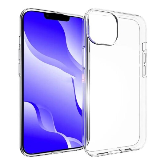 eSTUFF iPhone 14 INFINITE VIENNA Fleksibelt Plastdeksel - 100% Resirkulert Plast - Gjennomsiktig eSTUFF iPhone 14 INFINITE VIENNA Fleksibelt Plastdeksel - 100% Resirkulert Plast - Gjennomsiktig