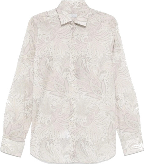 Etro Herre Skjorter Grå XL,