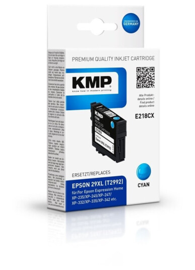Kmp E218cx Cyan 6,4 Ml 450 Sider