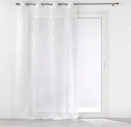 Douceur D`Interieur Gardin Med Ringer Edenia 140 X 240 Cm