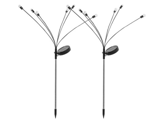 Firefly solcellelamper 2-pakning