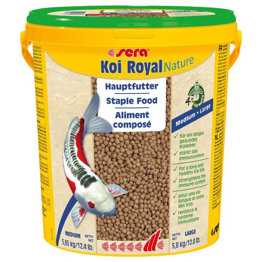 Sera Koi Royal Medium Granulat 21 Liter