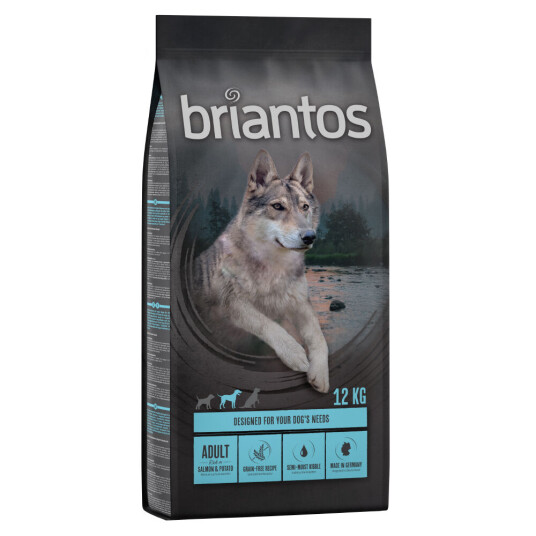 Briantos Adult Laks & Potet Kornfri 12 kg Briantos Adult Laks & Potet Kornfri 12 kg