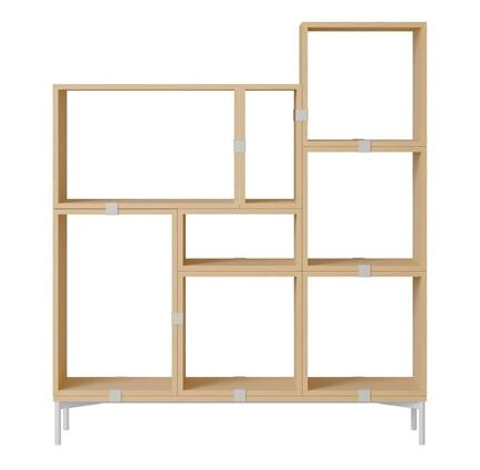 Muuto Stablet Bokhyllekonfigurasjon 5 Eik