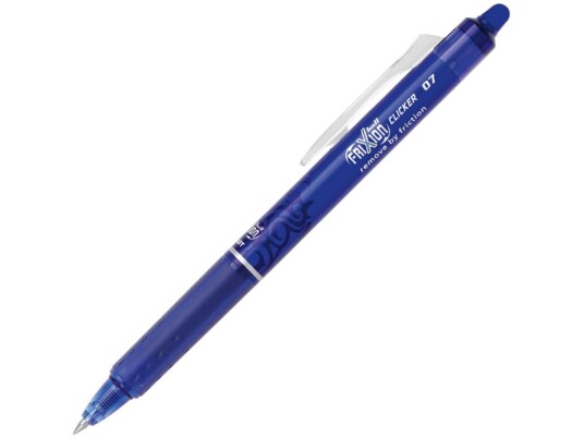 Pilot Frixion Clicker Blå Medium 0,7 Mm 12 Stk.