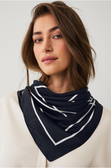 Ellos Collection Skjerf Svart