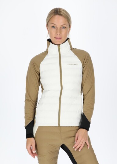 Swedemount Nordic Hybrid Jacket W Offwhite/Cappuccino 34 Langrennsjakker Swedemount Nordic Hybrid Jacket W Offwhite/Cappuccino 34 Langrennsjakker