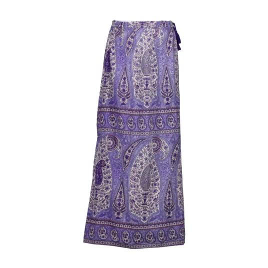 Antik Batik Dame Skjørt Lilla M,