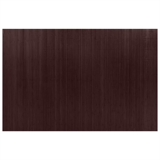 vidaXL Romdeler bambus mørk brun 250x165 cm