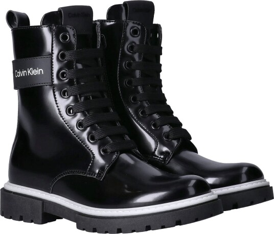 Calvin Klein Lace Up Bootie Black BLACK 29/18.5 cm