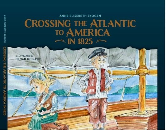 Crossing the Atlantic to America in 1825