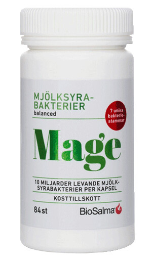 Mjölksyrabakterier 84 kapsler