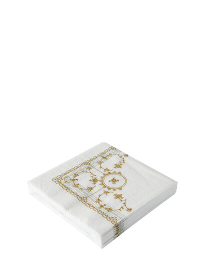 Kunstindustrien Classic Napkins,20 Pcs - White - 24X 24CM