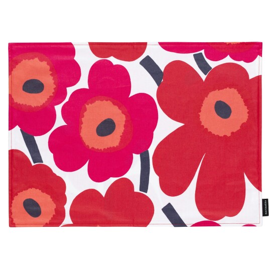 Pieni Unikko Spisebrikke 35x40 cm Hvit / Rød Pieni Unikko Spisebrikke 35x40 cm Hvit / Rød
