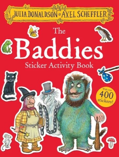 The Baddies Sticker Activity Book Av Julia Donaldson