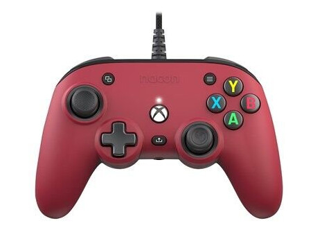 NACON Official Wired Pro Compact Controller - Red NACON Official Wired Pro Compact Controller - Red