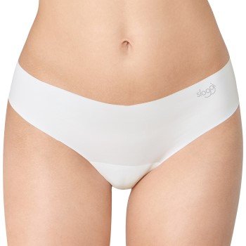Sloggi Truser ZERO Microfibre Hipstring Hvit Small Dame Sloggi Truser ZERO Microfibre Hipstring Hvit Small Dame