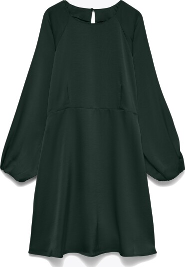 Vero Moda Miro Long Sleeve Short Dress Grønn XL