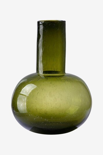 HKliving Glassvase L Grønn