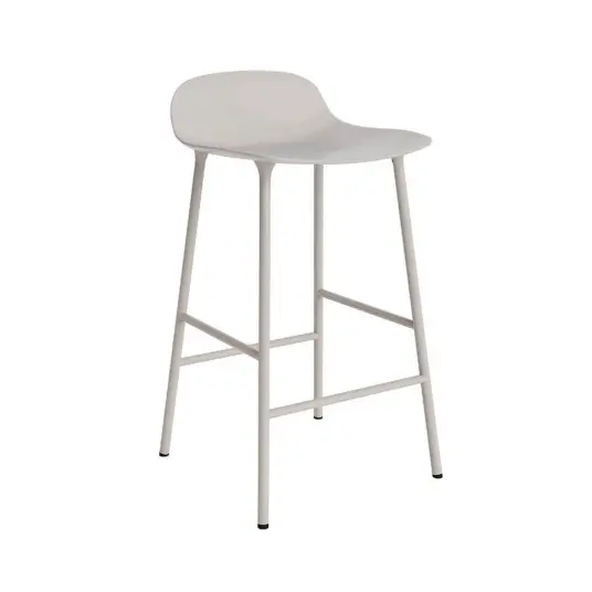 Normann Copenhagen Form Barkrakk H65 Steel/Warm Grey