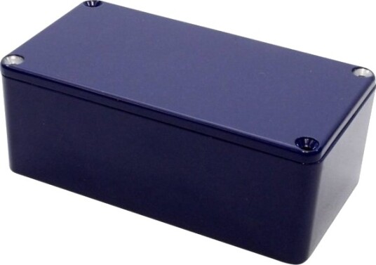 Hammond 1590BSCB Universalkabinett 112×60×38 mm Aluminium Blå Kabinett