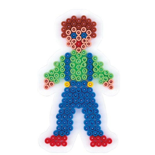 Hama Ironing Beads Pegboard-Boy