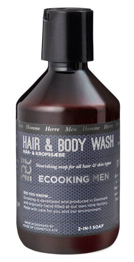 Ecooking Men Hair & Body Wash 250ml