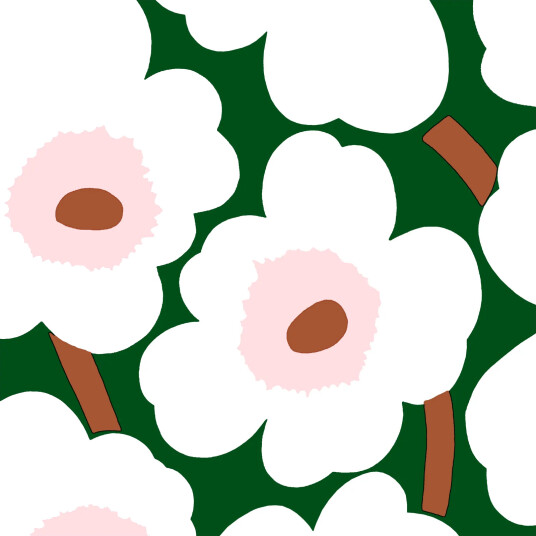 Marimekko Unniko serviett 33x33 cm 20 pk Dark green