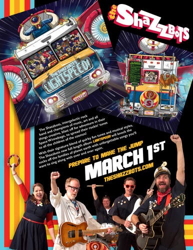 Shazzbots Lightspeed CD Shazzbots Lightspeed CD