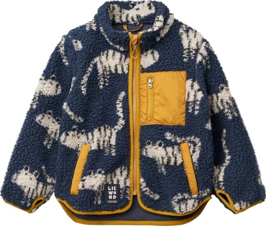 Liewood Fleecejakke Nolan Tiger/Classic Navy Liewood 6 år 116 Fleecejakke Blå Gul Liewood Fleecejakke Nolan Tiger/Classic Navy Liewood 6 år 116 Fleecejakke Blå Gul