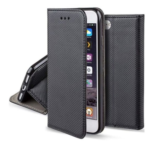 Fonekit Bookcase Beskyttelsesdeksel, Iphone 11 Pro, Svart, 2 Kvalitet