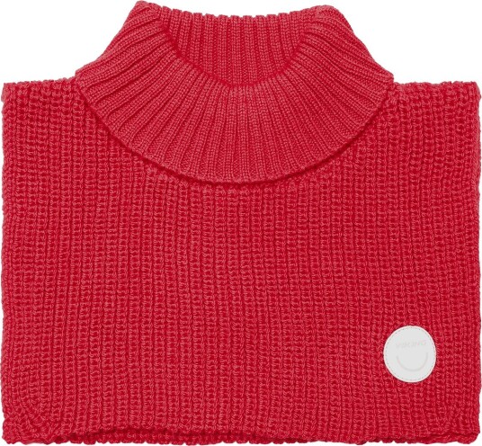 Viking Toasty Wool Rib Neck RED One Size