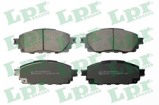 Bremseklosser LPR 05P2143 Bremseklosser LPR 05P2143
