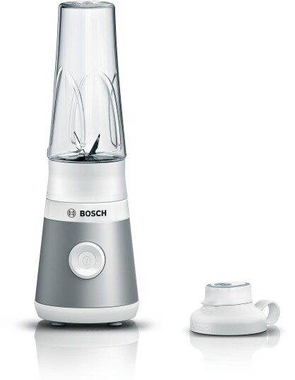 Bosch VitaPower miniblender 0,6L 450W Smoothieblender Hvit/Sølv MMB2111T