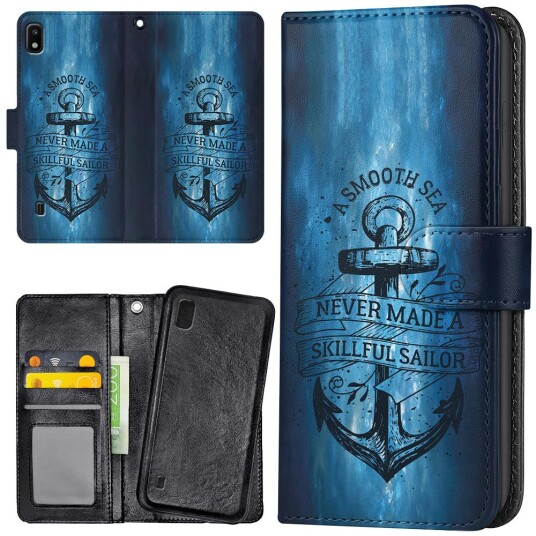 Generic Samsung Galaxy A10 - Lommebok Deksel Anker