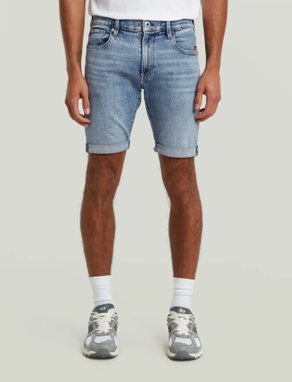 G Star 3301 Slim Short Blue 34