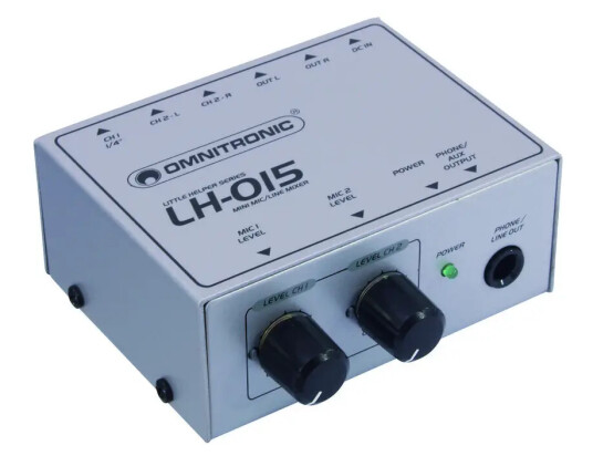 Omnitronic Lh 015 2 Channel Line Mixer Omnitronic Lh 015 2 Channel Line Mixer