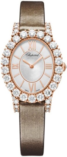 Chopard Dameklokke 139384 5104 Diamond Hour Hvit/Sateng Ø29.4 mm