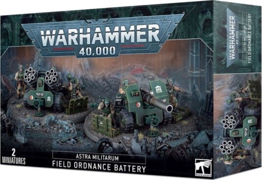 Games Warhammer 40K Astra Militarum Field Ordnance