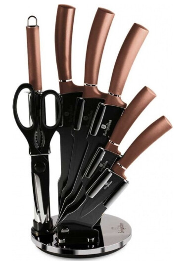 Berlingerhaus Berlinger Haus Lumarko Knife Set Bh-2561 In Stand Berlingerhaus Berlinger Haus Lumarko Knife Set Bh-2561 In Stand