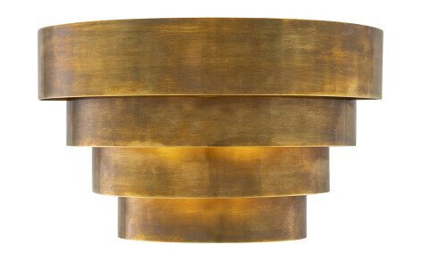 Rizzi vegglampe vintage brass enkelt Rizzi vegglampe vintage brass enkelt