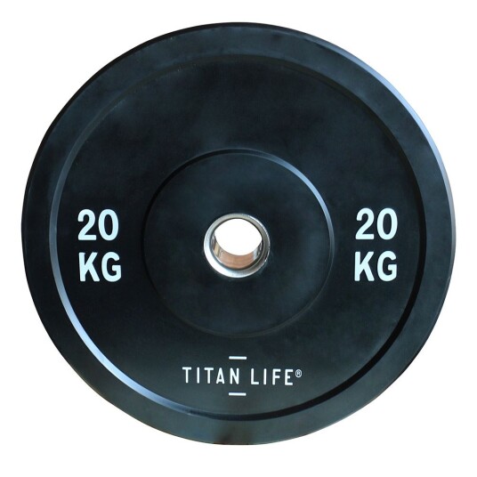 Titan Life PRO TITAN LIFE Rubber Bumper Plate 50 mm Titan Life PRO TITAN LIFE Rubber Bumper Plate 50 mm