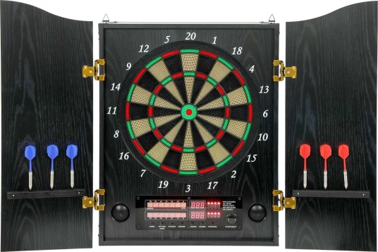 Northio Elektronisk darttavle med LED-skjerm 6 dartpiler ASM-A70-118V90MX