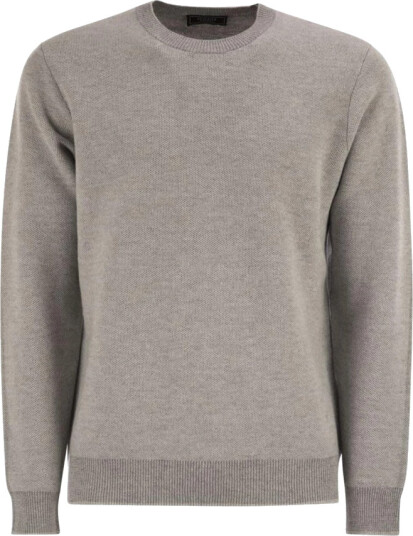 Peserico Herre Strikkevarer Grå 2XL,
