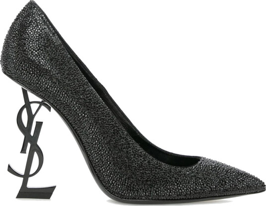 Saint Laurent Dame Sko Svart 40 EU,