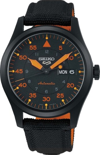 Seiko 5 Sport Automatic SRPH33K1 Herre 40 mm Analog Automatisk Hardlex Crystal Mineralglass