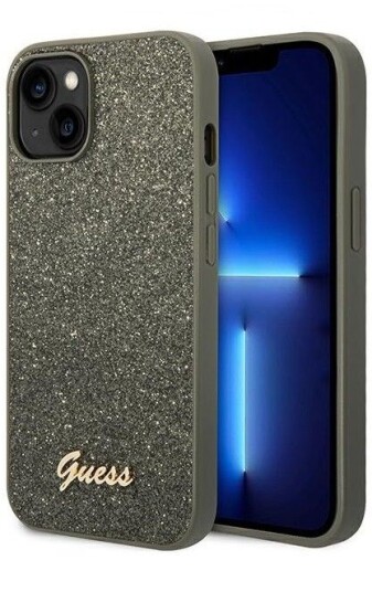 Guess Glitter Flakes-Deksel (Iphone 14 Plus) Guess Glitter Flakes-Deksel (Iphone 14 Plus)