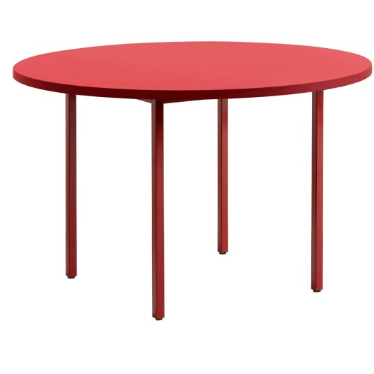 Hay Two Colour Bord Ø120cm Vinrød / Rød