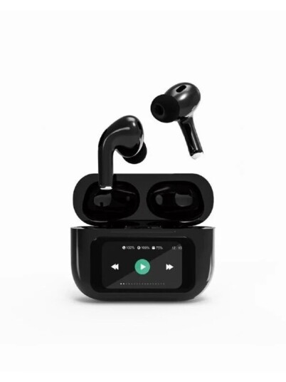 Gembird BT TWS in-ears with LCD display and ANC Svart Gembird BT TWS in-ears with LCD display and ANC Svart
