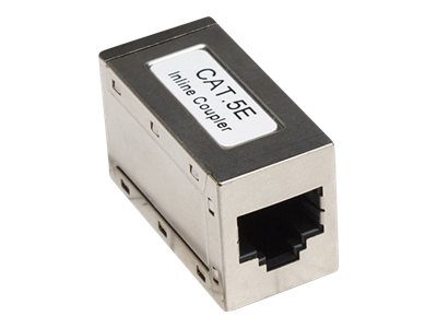 Intellinet Inline Coupler Cat5e Ftp Modular 8P8c Female To 8P8c Female Silver Nettverkkopler Rj 45 Hunn Til Rj 45 Hunn Cat 5E Sølv INT 504768